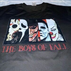 The Boys of Fall Halloween Graphic Tee - Size XL
